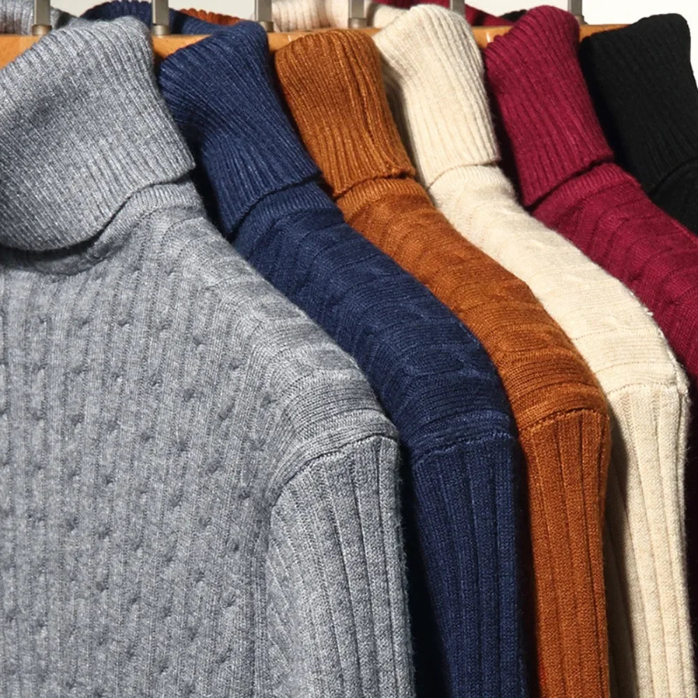 Turtleneck Knitted Sweater